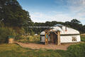 The yurt at The Yoga Garden