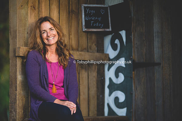 Nina Fowkes at The Yoga Garden Nina Fowkes at The Yoga Garden