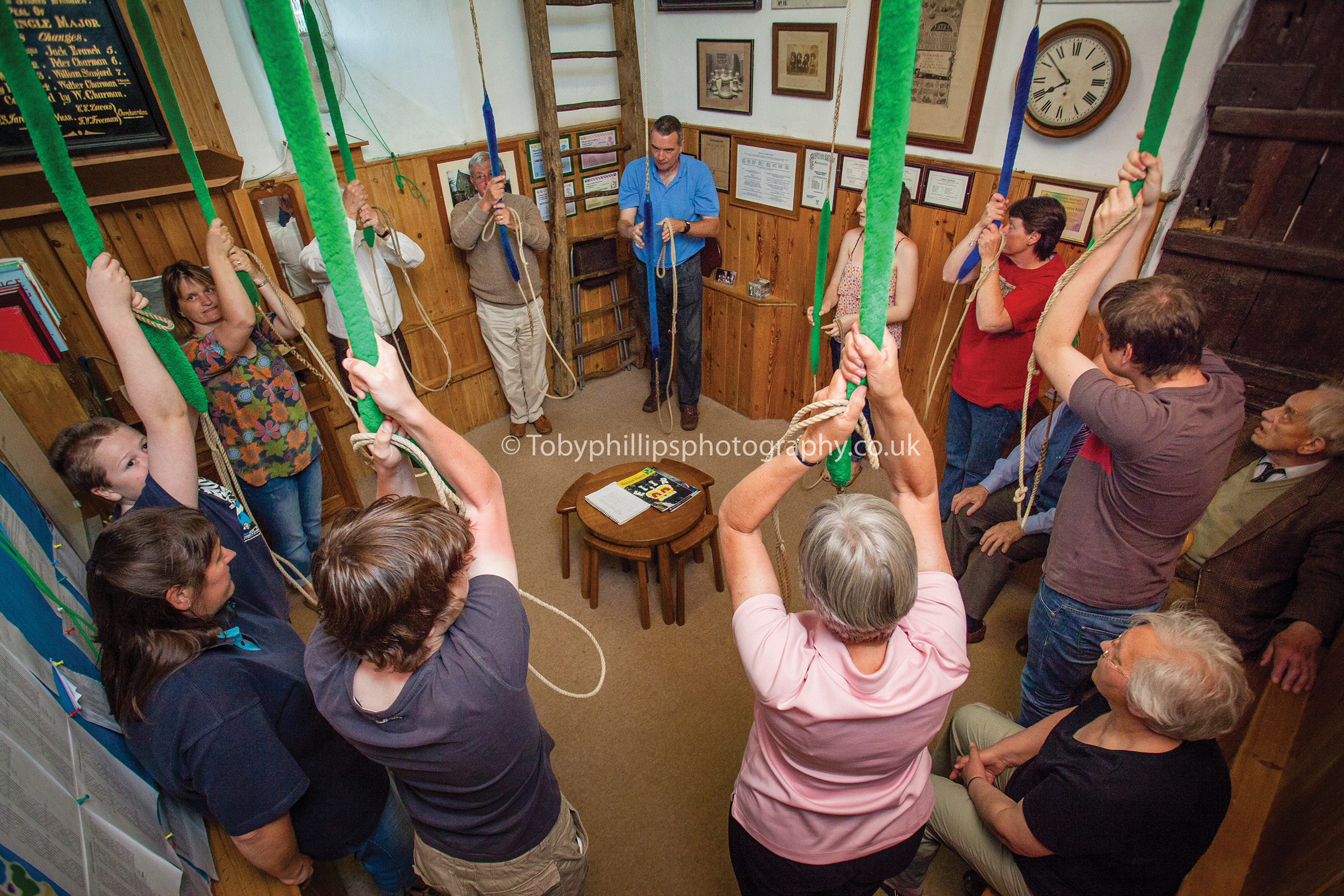 BELL RINGERS AT ST MARGARET’S, WARNHAM
