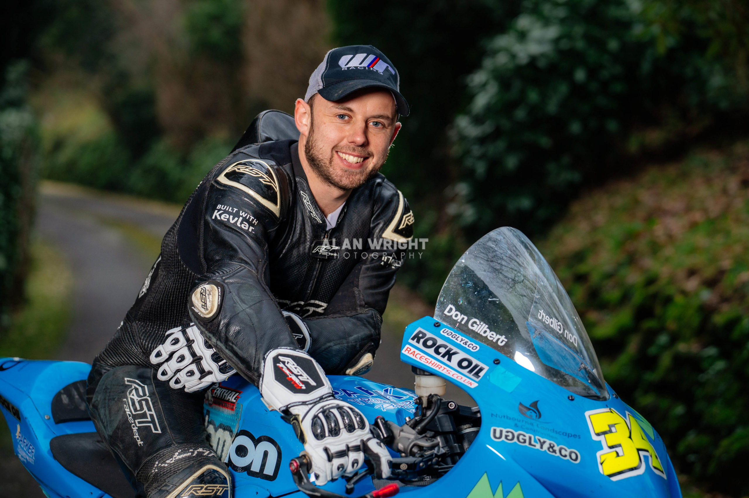 MOTORCYCLE RACER DON GILBERT